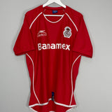 Shop 2006/07 TOLUCA HOME SHIRT (XL) ATLETICA, classic football shirts, vintage football shirts & retro soccer jerseys at Cult Kits