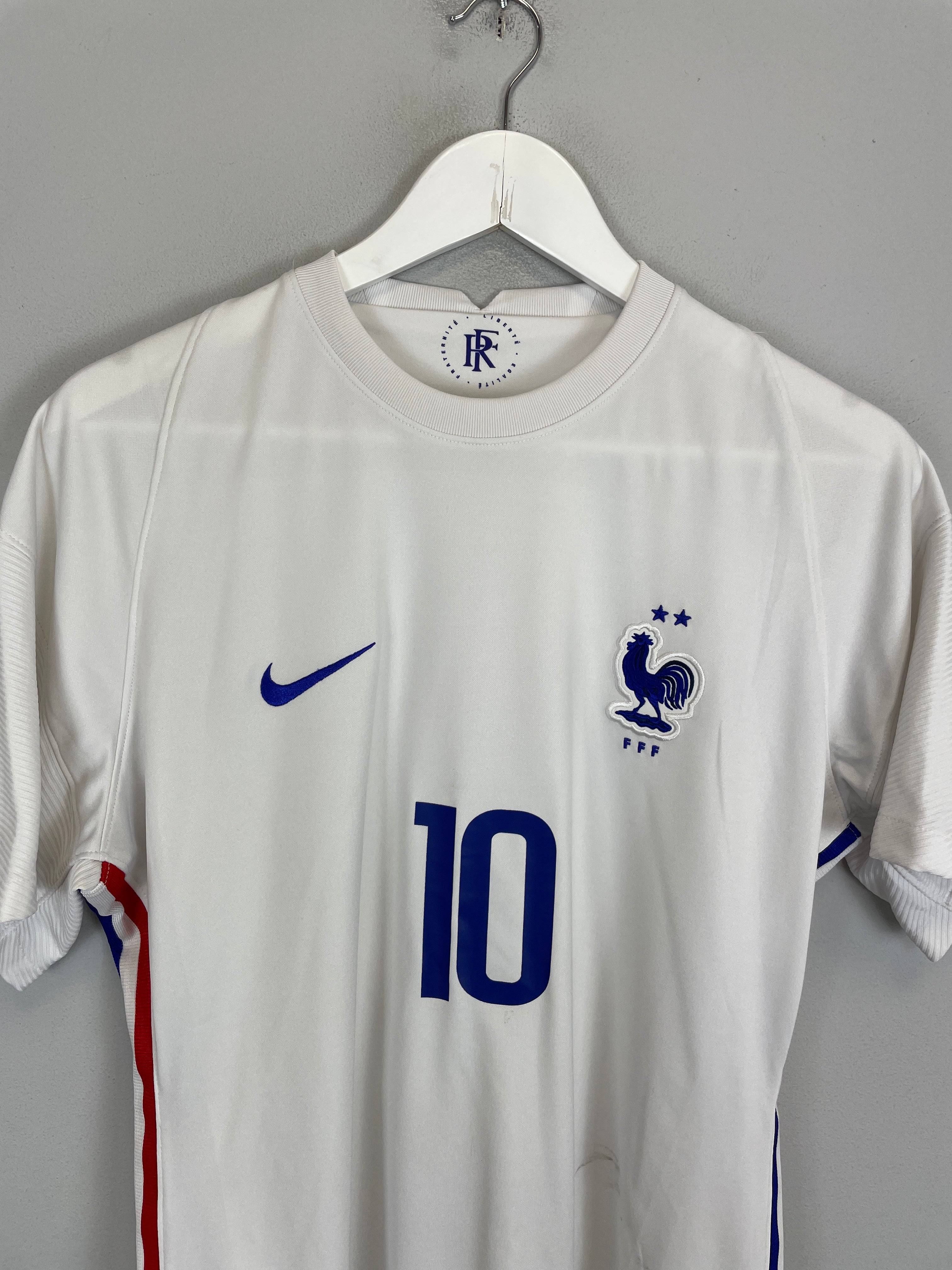 Shop 2021/22 FRANCE MBAPPE #10 AWAY SHIRT (XL) NIKE, classic football shirts, vintage football shirts & retro soccer jerseys at Cult Kits
