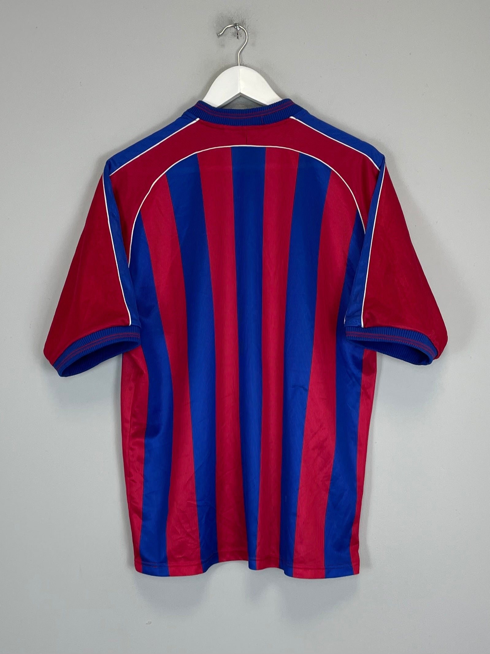 Shop 1999/00 CRYSTAL PALACE HOME SHIRT (M) TFG SPORTS, classic football shirts, vintage football shirts & retro soccer jerseys at Cult Kits