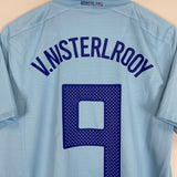Shop 2008/09 NETHERLANDS V.NISTELROOY #9 AWAY SHIRT (S) NIKE, classic football shirts, vintage football shirts & retro soccer jerseys at Cult Kits