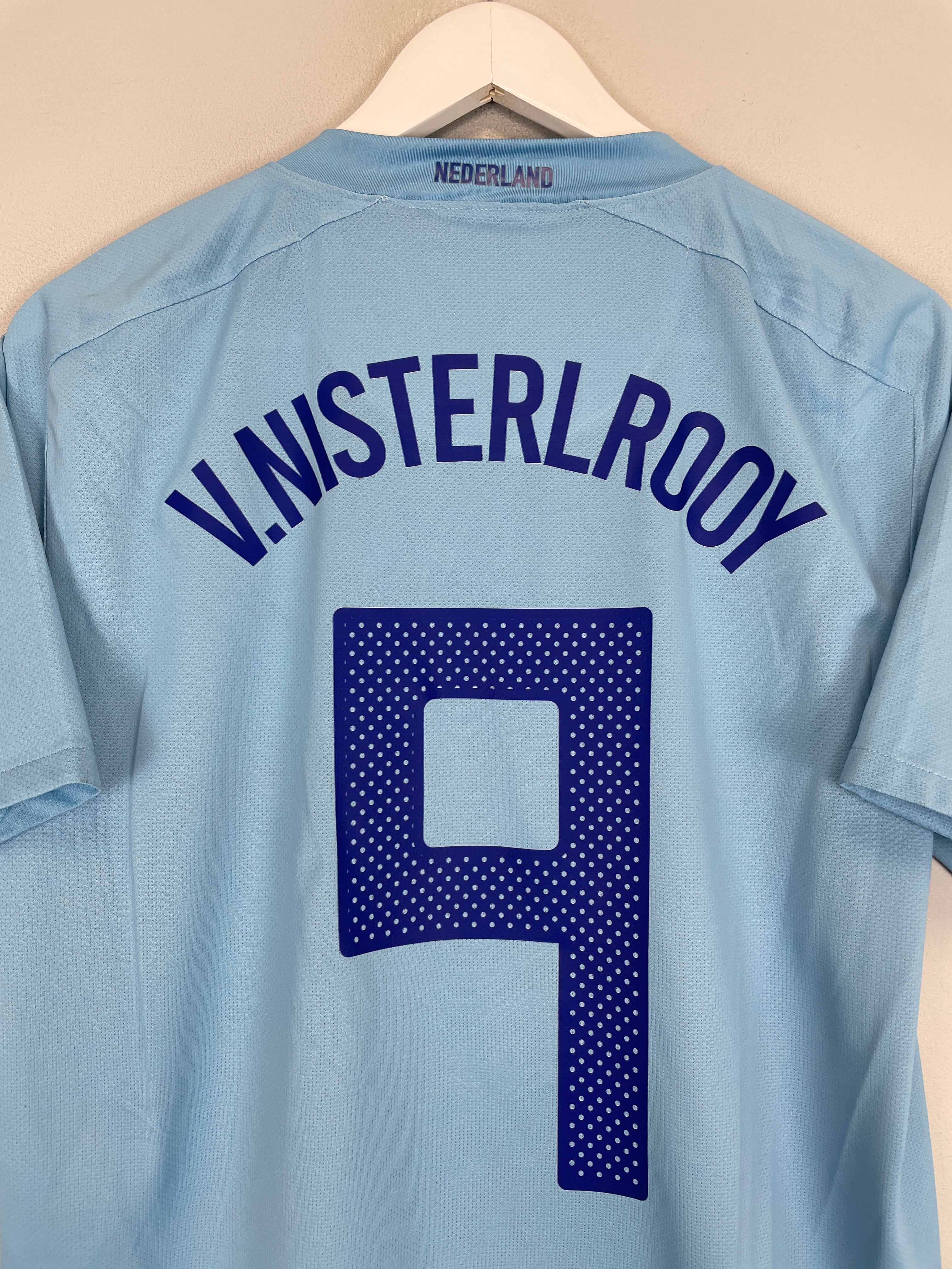 Shop 2008/09 NETHERLANDS V.NISTELROOY #9 AWAY SHIRT (S) NIKE, classic football shirts, vintage football shirts & retro soccer jerseys at Cult Kits