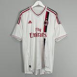 Shop 2011/12 AC MILAN AWAY SHIRT (L) ADIDAS, classic football shirts, vintage football shirts & retro soccer jerseys at Cult Kits