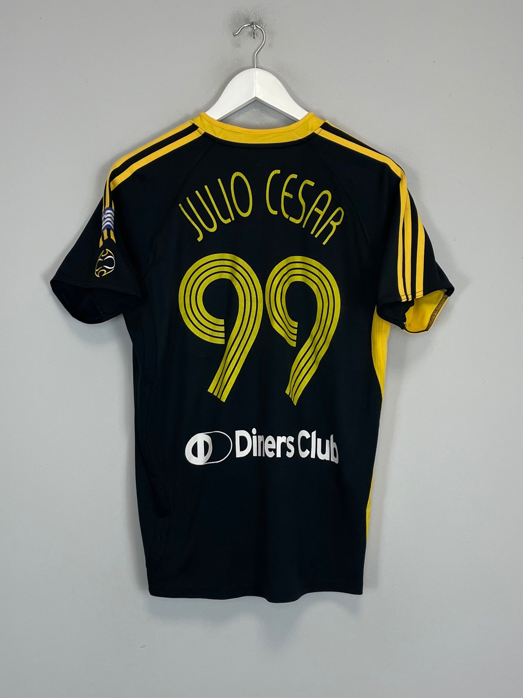 Shop 2006/07 AEK ATHENS JULIO CESAR #99 AWAY SHIRT (S) ADIDAS, classic football shirts, vintage football shirts & retro soccer jerseys at Cult Kits
