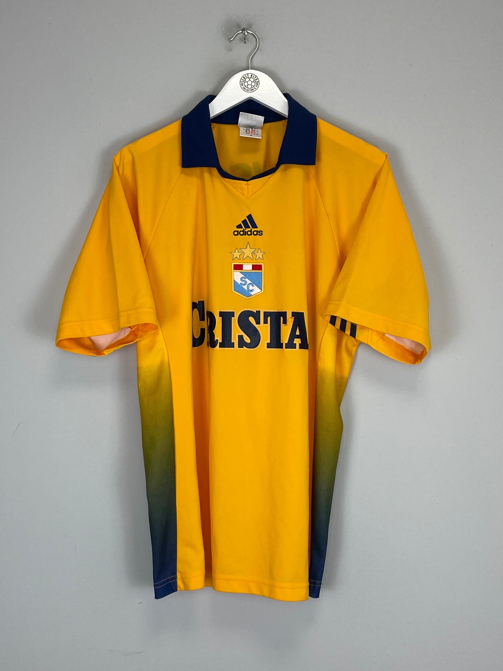 Shop 2003 SPORTING CRISTAL AWAY SHIRT (M) ADIDAS, classic football shirts, vintage football shirts & retro soccer jerseys at Cult Kits