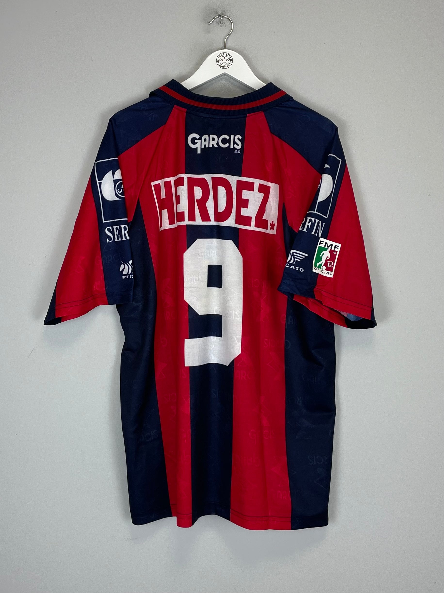 Shop 1997/98 ATLANTE #9 HOME SHIRT (XL) GARCIS, classic football shirts, vintage football shirts & retro soccer jerseys at Cult Kits