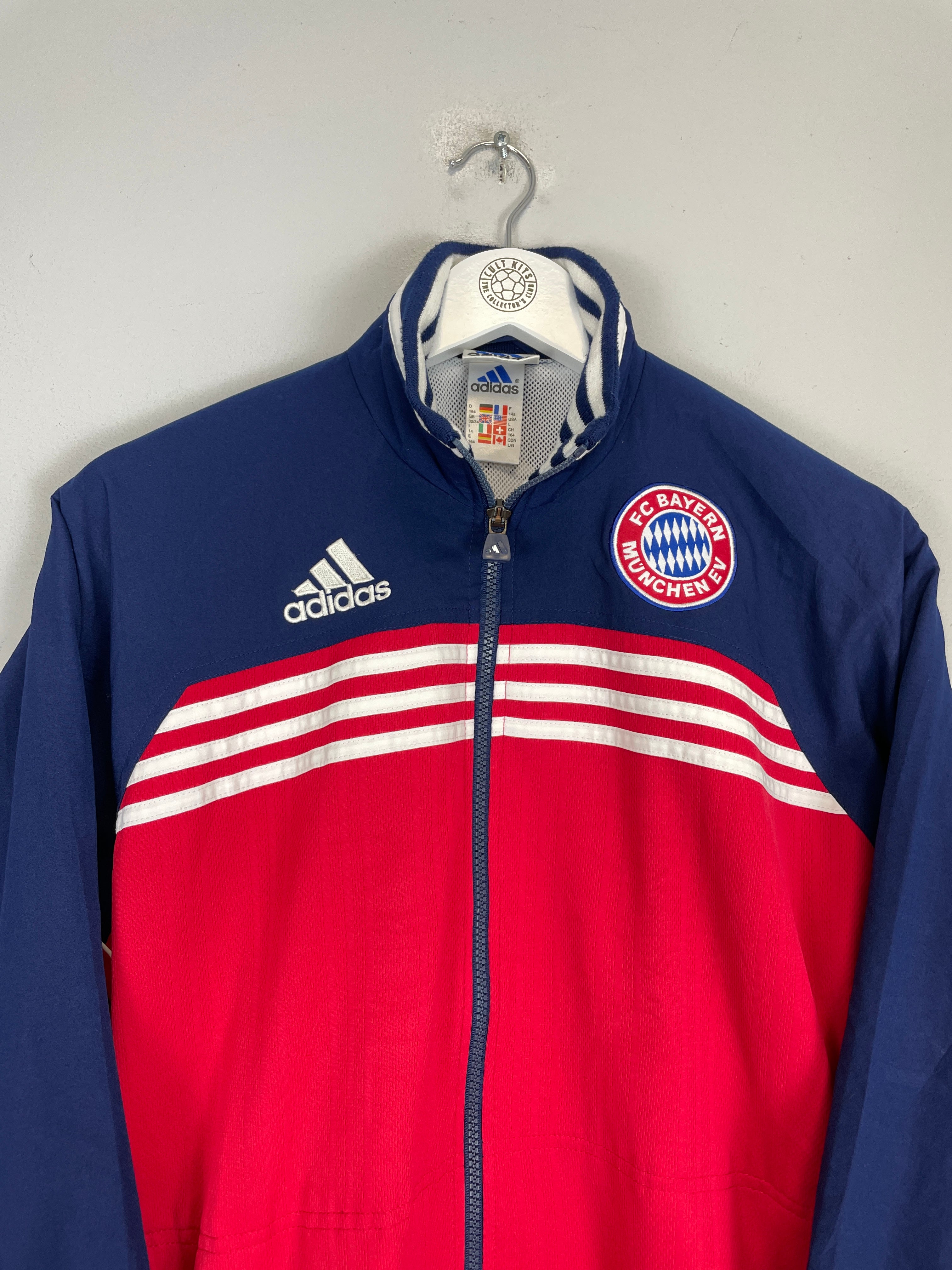Shop 1998/99 BAYERN MUNICH TRACK JACKET (S) ADIDAS, classic football shirts, vintage football shirts & retro soccer jerseys at Cult Kits