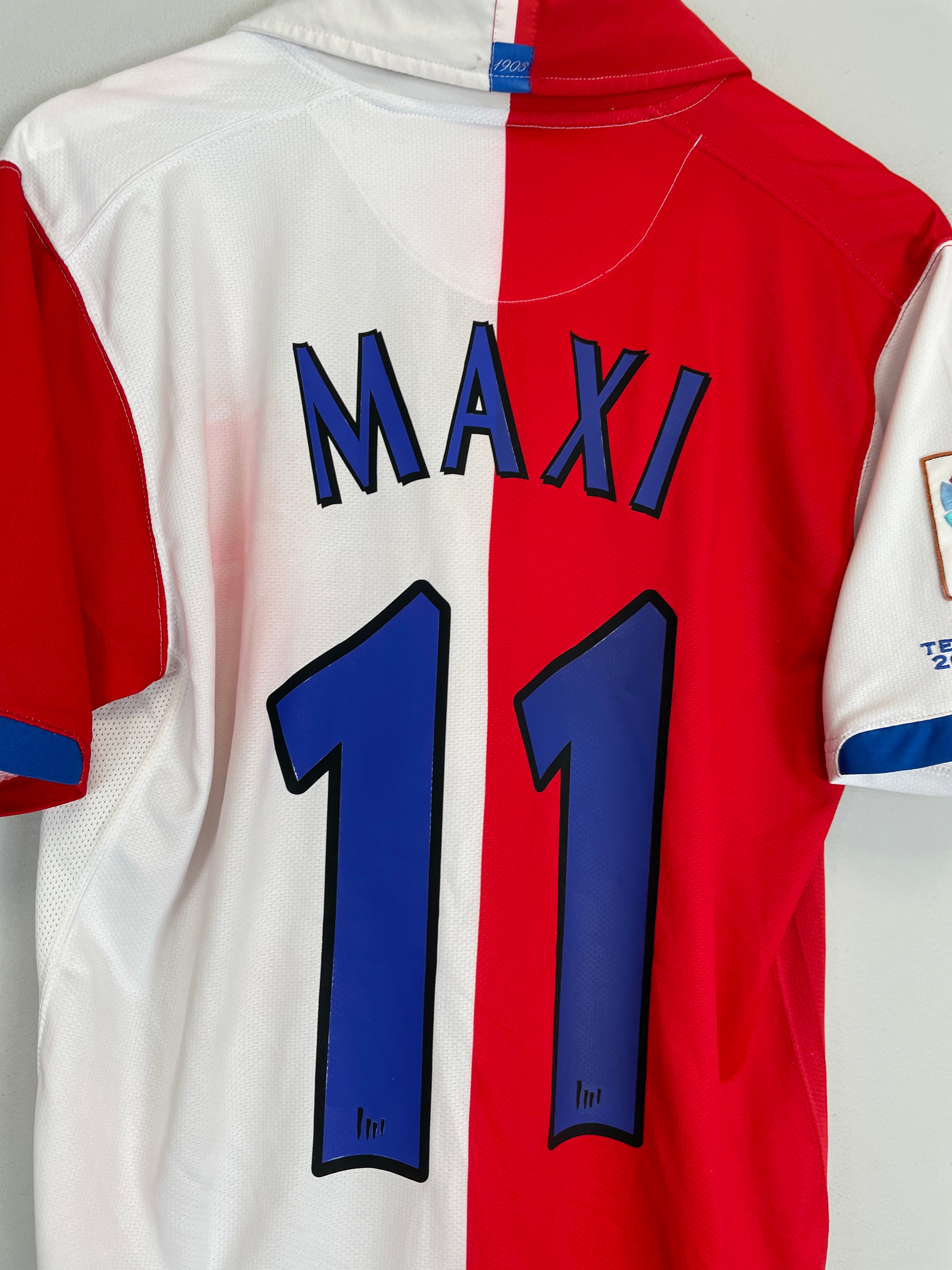 Shop 2006/07 ATLETICO MADRID MAXI #11 HOME SHIRT (M) NIKE, classic football shirts, vintage football shirts & retro soccer jerseys at Cult Kits