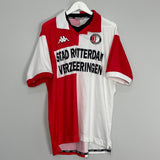 Shop 2000/01 FEYENOORD HOME SHIRT (XL) KAPPA, classic football shirts, vintage football shirts & retro soccer jerseys at Cult Kits