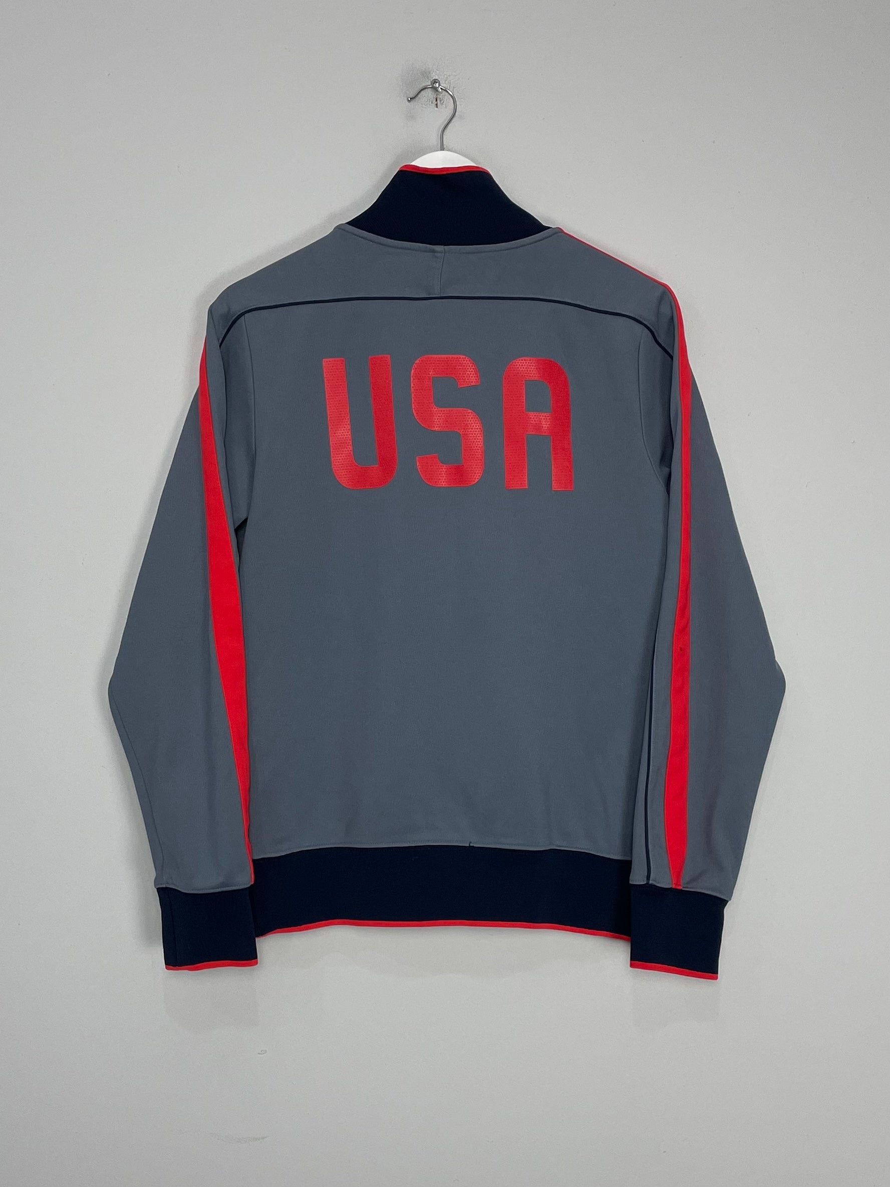 Shop 2014/15 USA TRACKSUIT TOP (S) NIKE, classic football shirts, vintage football shirts & retro soccer jerseys at Cult Kits