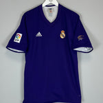 Shop 2001/02 REAL MADRID ZIDANE #5 *CENTENARY* THIRD SHIRT (L) ADIDAS, classic football shirts, vintage football shirts & retro soccer jerseys at Cult Kits