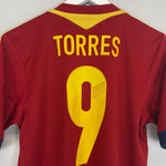 Shop 2013/14 SPAIN TORRES #9 HOME SHIRT (S) ADIDAS, classic football shirts, vintage football shirts & retro soccer jerseys at Cult Kits