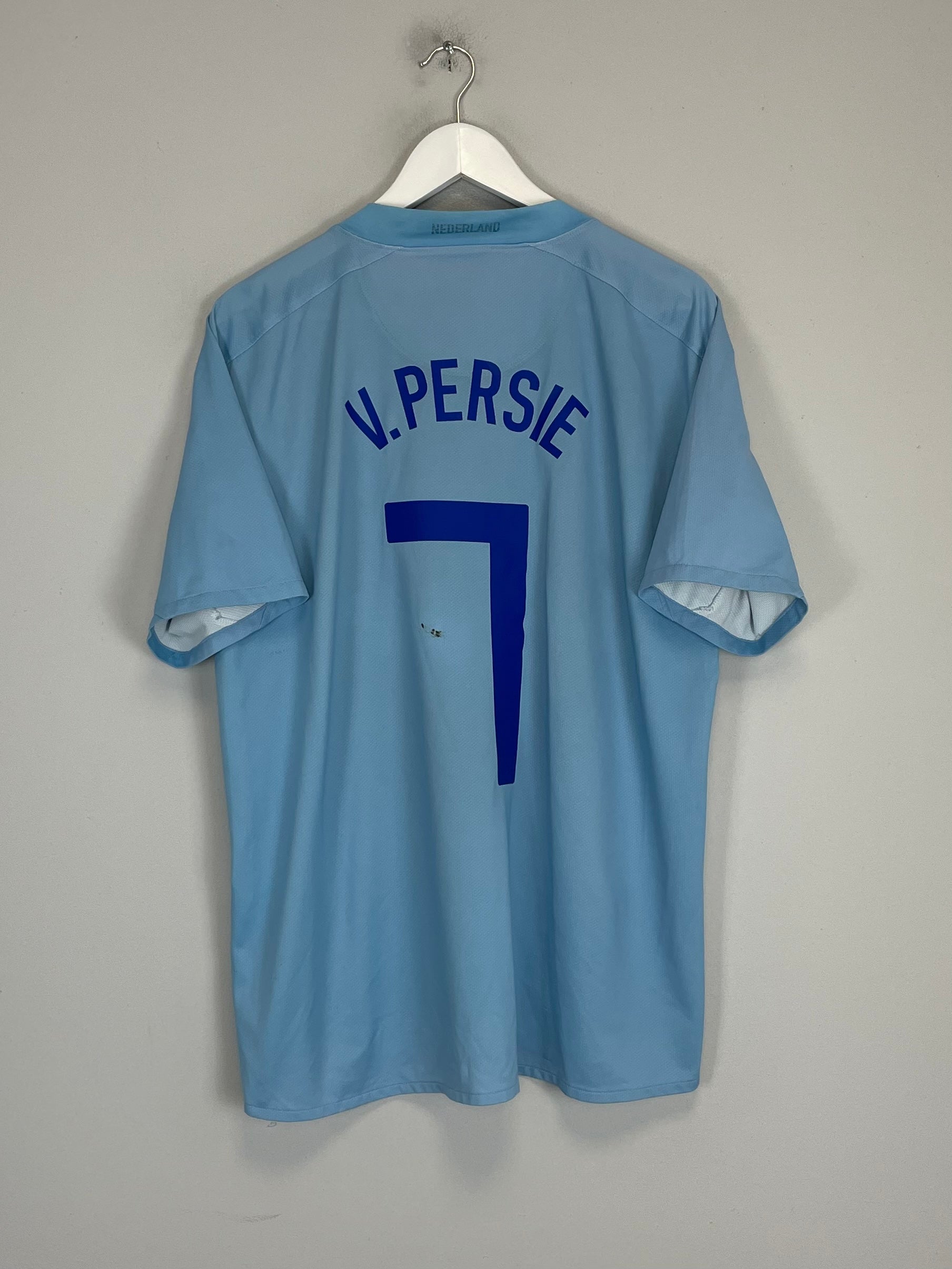 Shop 2008/09 NETHERLANDS V.PERSIE #7 AWAY SHIRT (L) NIKE, classic football shirts, vintage football shirts & retro soccer jerseys at Cult Kits