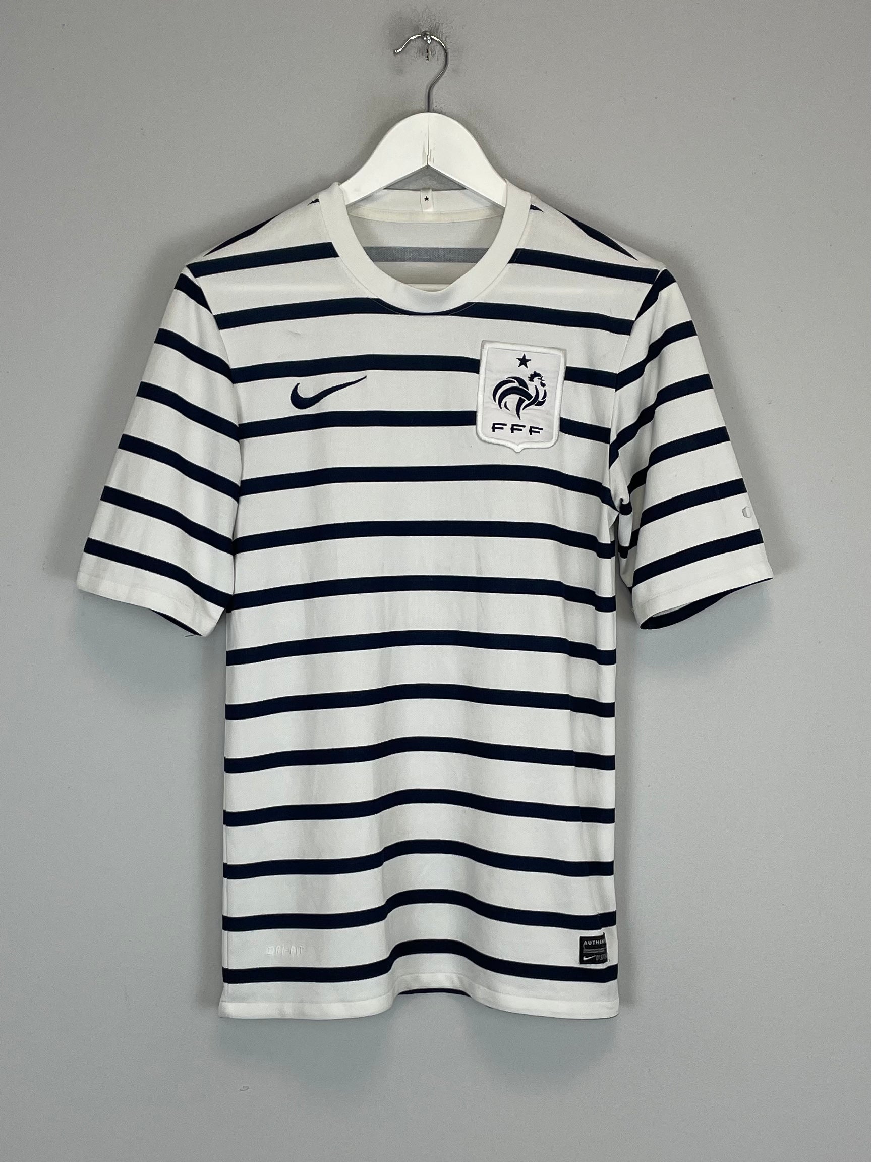 Shop 2011/12 FRANCE AWAY SHIRT (S) NIKE, classic football shirts, vintage football shirts & retro soccer jerseys at Cult Kits