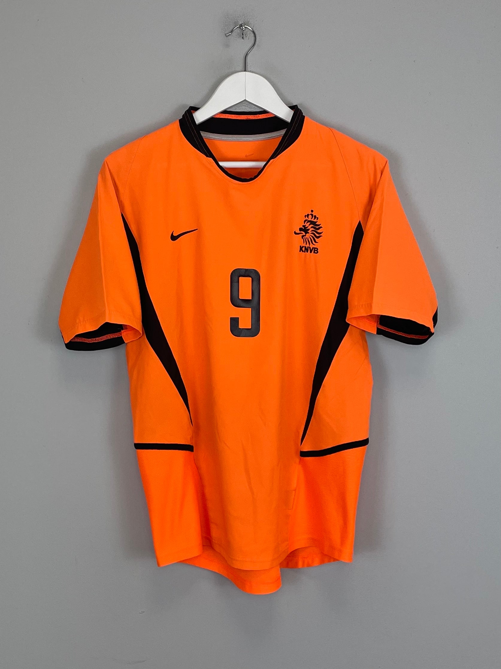 Shop 2002/04 NETHERLANDS V.NISTELROOY #9 HOME SHIRT (S) NIKE, classic football shirts, vintage football shirts & retro soccer jerseys at Cult Kits