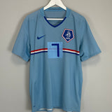 Shop 2008/09 NETHERLANDS V.PERSIE #7 AWAY SHIRT (L) NIKE, classic football shirts, vintage football shirts & retro soccer jerseys at Cult Kits