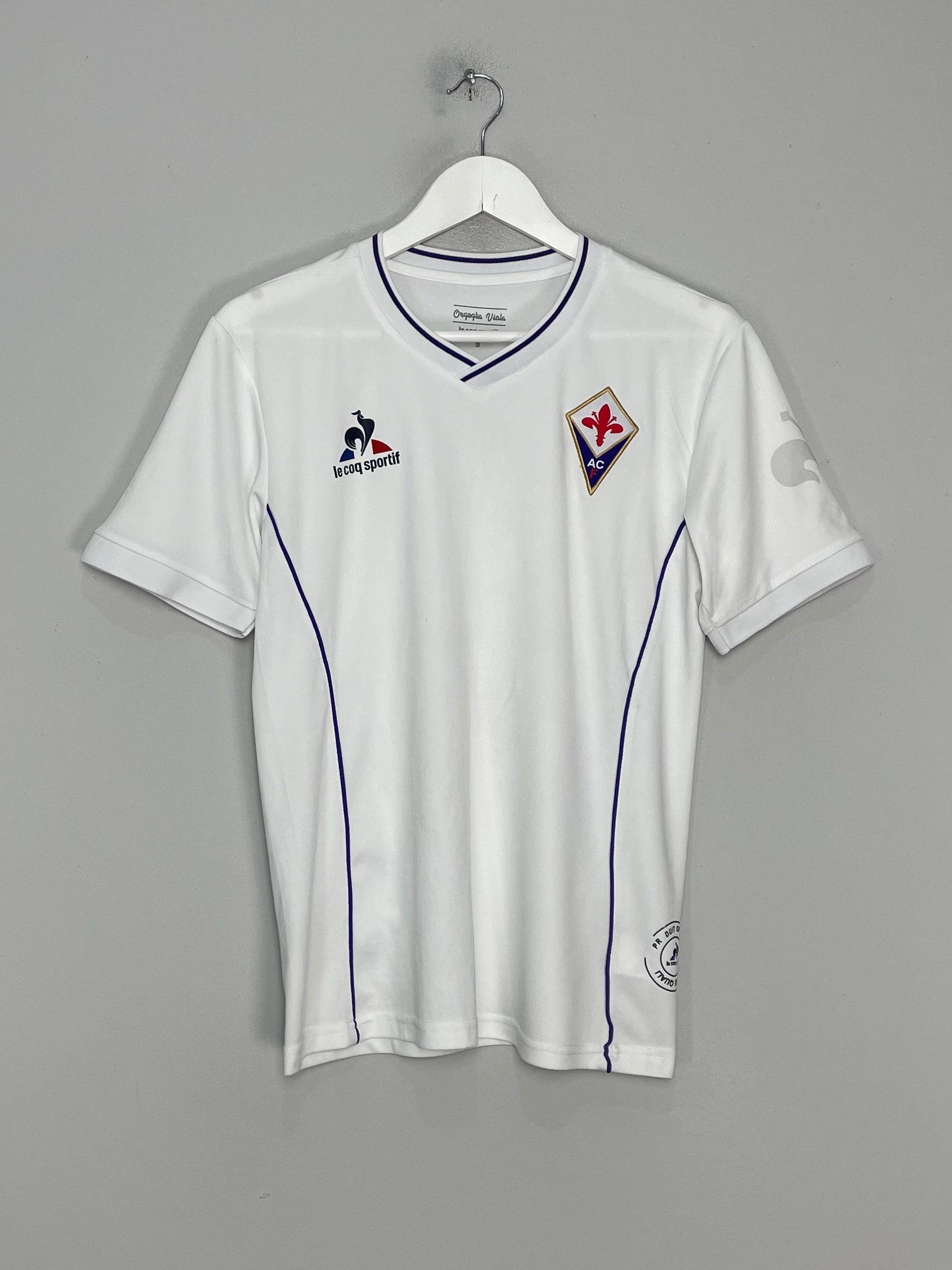 Shop 2015/16 FIORENTINA AWAY SHIRT (S) LE COQ, classic football shirts, vintage football shirts & retro soccer jerseys at Cult Kits
