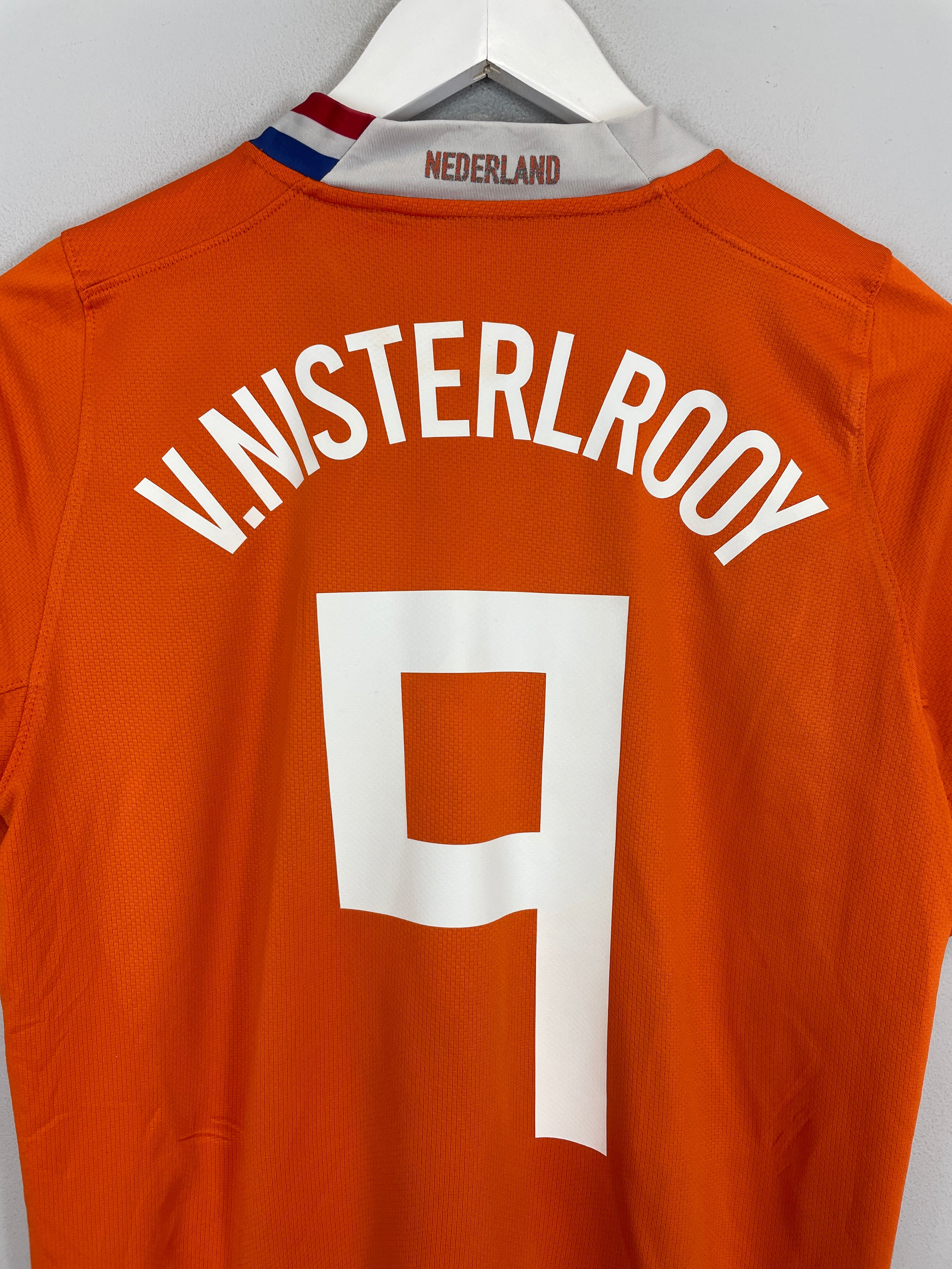 Shop 2008/10 NETHERLANDS V.NISTELROOY #9 HOME SHIRT (S) NIKE, classic football shirts, vintage football shirts & retro soccer jerseys at Cult Kits