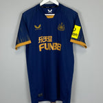 Shop 2022/23 NEWCASTLE UNITED BOTMAN #4 AWAY SHIRT (L) CASTORE, classic football shirts, vintage football shirts & retro soccer jerseys at Cult Kits