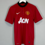 Shop 2013/14 MANCHESTER UNITED V.PERSIE #20 HOME SHIRT (S) NIKE, classic football shirts, vintage football shirts & retro soccer jerseys at Cult Kits