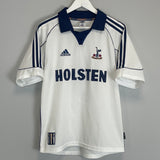 Shop 1999/01 TOTTENHAM FERDINAND #9 HOME SHIRT (S) ADIDAS, classic football shirts, vintage football shirts & retro soccer jerseys at Cult Kits