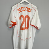 Shop 2004/06 NETHERLANDS SEEDORF #10 AWAY SHIRT (XL) NIKE, classic football shirts, vintage football shirts & retro soccer jerseys at Cult Kits