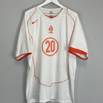 Shop 2004/06 NETHERLANDS SEEDORF #10 AWAY SHIRT (XL) NIKE, classic football shirts, vintage football shirts & retro soccer jerseys at Cult Kits