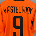 Shop 2002/04 NETHERLANDS V.NISTELROOY #9 *PLAYER ISSUE* HOME SHIRT (M) NIKE, classic football shirts, vintage football shirts & retro soccer jerseys at Cult Kits