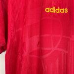 Shop 1996/98 SPAIN HOME SHIRT (M) ADIDAS, classic football shirts, vintage football shirts & retro soccer jerseys at Cult Kits
