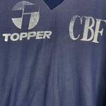 Shop 1980/84 BRAZIL TRAINING SHIRT (M) TOPPER, classic football shirts, vintage football shirts & retro soccer jerseys at Cult Kits