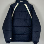 Shop 1999/00 LIVERPOOL PADDED COAT (L) REEBOK, classic football shirts, vintage football shirts & retro soccer jerseys at Cult Kits