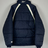 Shop 1999/00 LIVERPOOL PADDED COAT (L) REEBOK, classic football shirts, vintage football shirts & retro soccer jerseys at Cult Kits