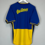 Shop 2001/02 BOCA JUNIORS HOME SHIRT (M) NIKE, classic football shirts, vintage football shirts & retro soccer jerseys at Cult Kits