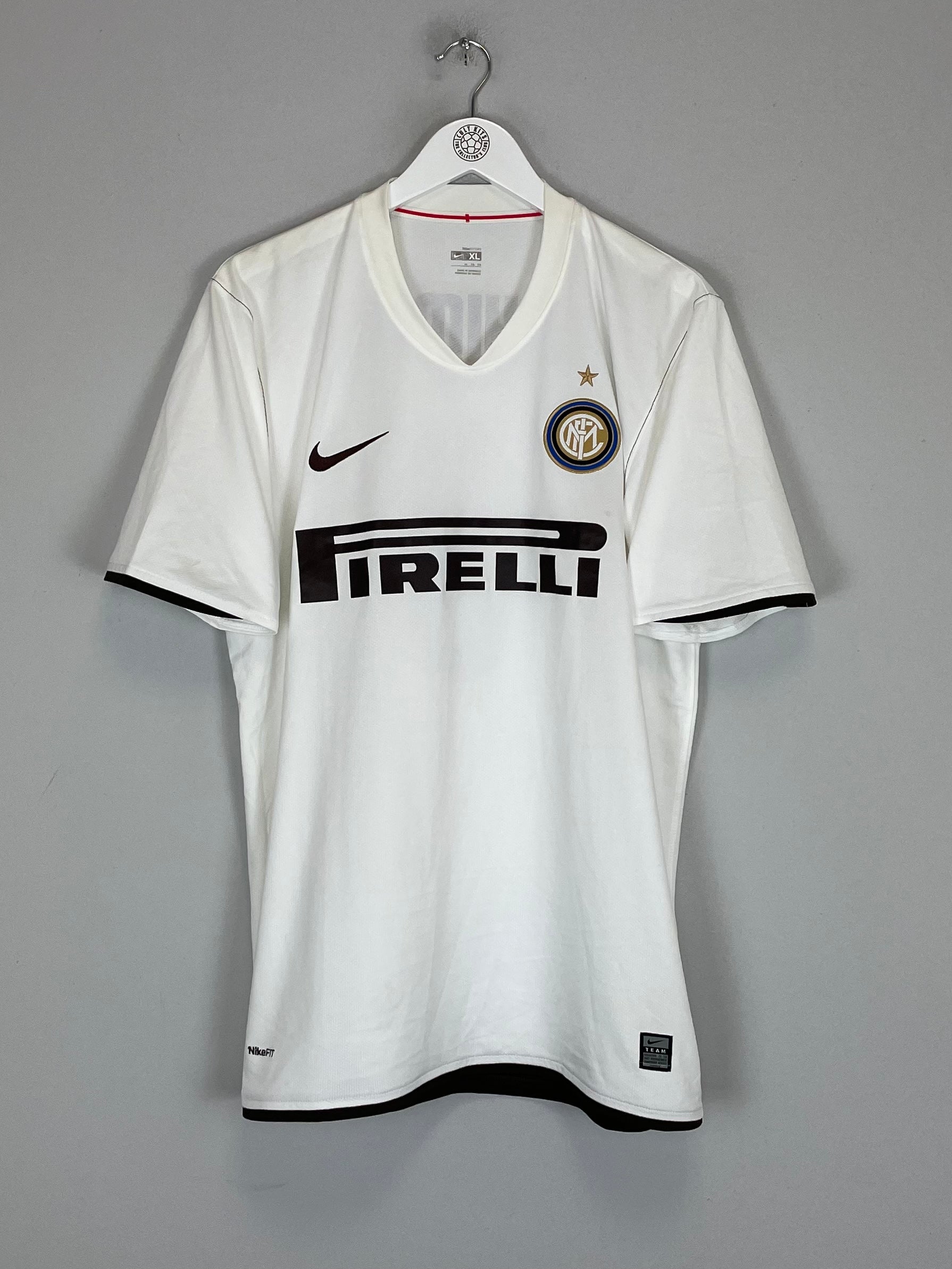 Shop 2008/09 INTER MILAN IBRAHIMOVIC #8 AWAY SHIRT (XL) NIKE, classic football shirts, vintage football shirts & retro soccer jerseys at Cult Kits
