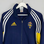 Shop 2002/04 SWEDEN JACKET (M) ADIDAS, classic football shirts, vintage football shirts & retro soccer jerseys at Cult Kits