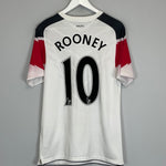 Shop 2010/11 MANCHESTER UNITED ROONEY #10 AWAY SHIRT (S) NIKE, classic football shirts, vintage football shirts & retro soccer jerseys at Cult Kits