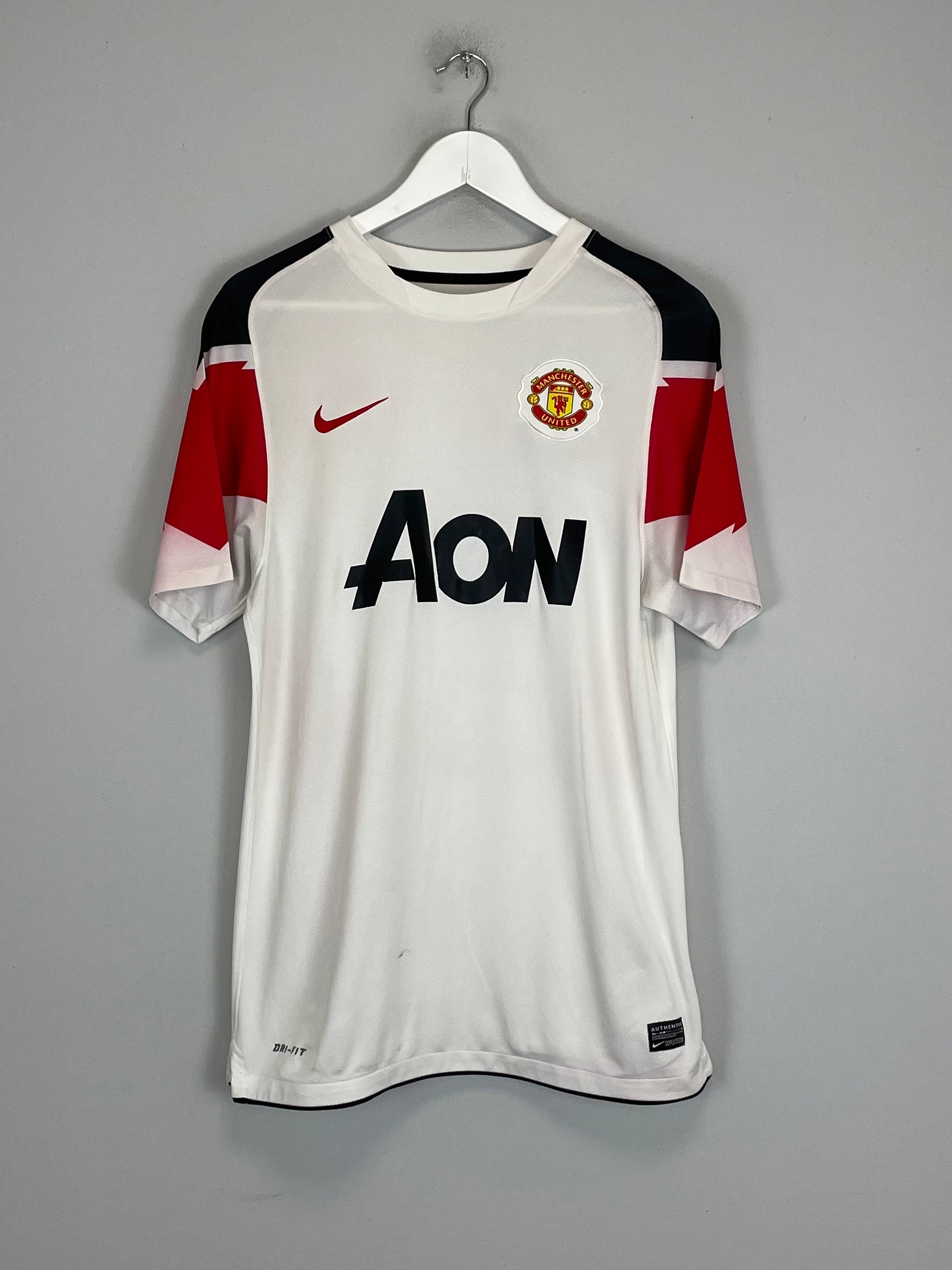 Shop 2010/11 MANCHESTER UNITED ROONEY #10 AWAY SHIRT (S) NIKE, classic football shirts, vintage football shirts & retro soccer jerseys at Cult Kits