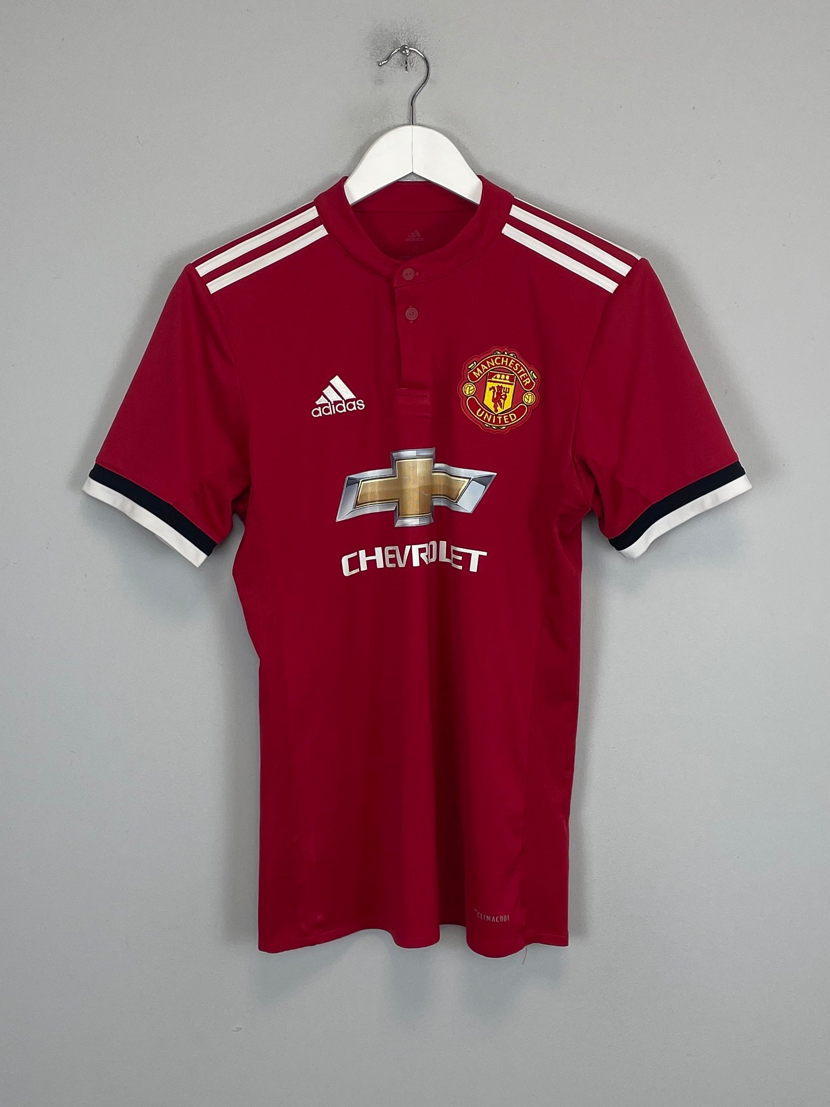 Shop 2017/18 MANCHESTER UNITED IBRAHIMOVIC #10 HOME SHIRT (S) ADIDAS, classic football shirts, vintage football shirts & retro soccer jerseys at Cult Kits