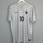 Shop 2014/15 FRANCE BENZEMA #10 AWAY SHIRT (XL) NIKE, classic football shirts, vintage football shirts & retro soccer jerseys at Cult Kits