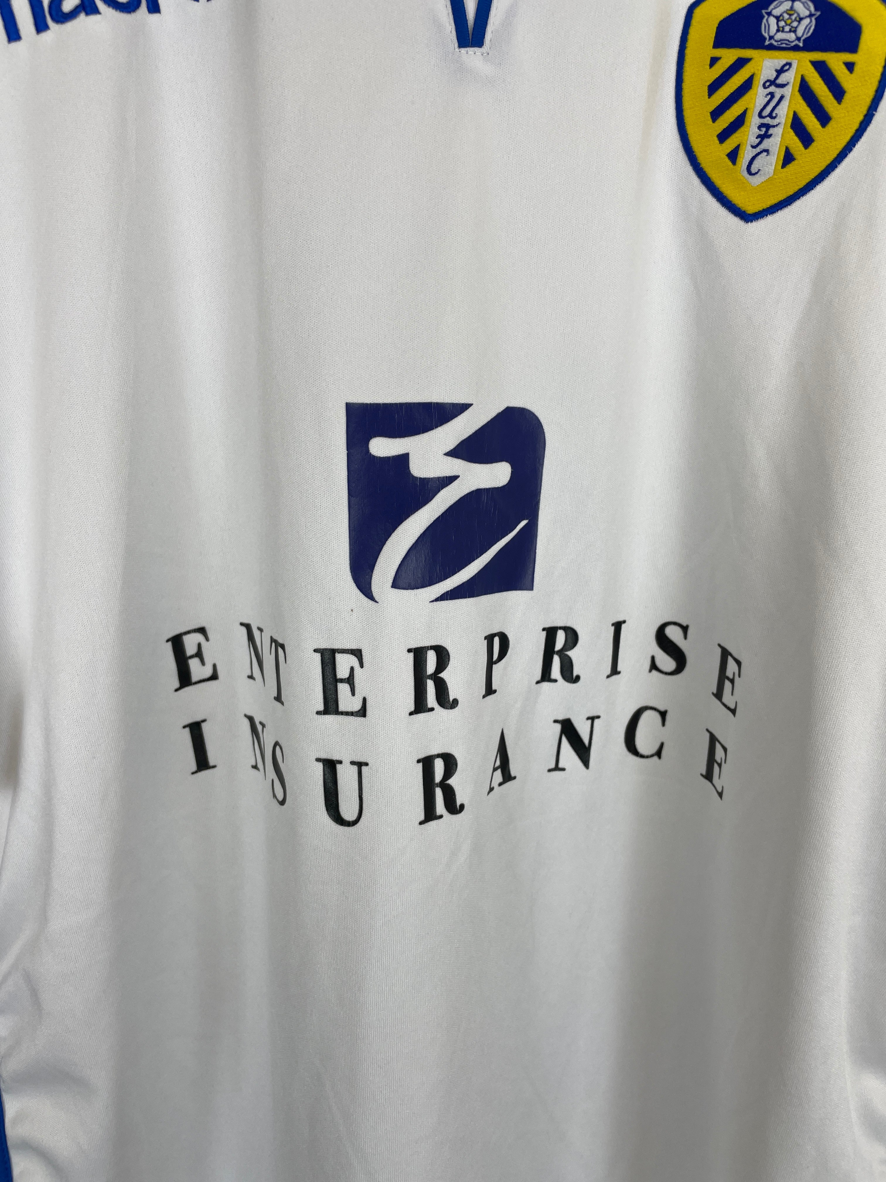 Shop 2012/13 LEEDS UNITED HOME SHIRT (XXL) MACRON, classic football shirts, vintage football shirts & retro soccer jerseys at Cult Kits