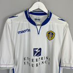 Shop 2012/13 LEEDS UNITED HOME SHIRT (XXL) MACRON, classic football shirts, vintage football shirts & retro soccer jerseys at Cult Kits