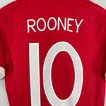 Shop 2010/12 ENGLAND ROONEY #10 AWAY SHIRT (S) UMBRO, classic football shirts, vintage football shirts & retro soccer jerseys at Cult Kits