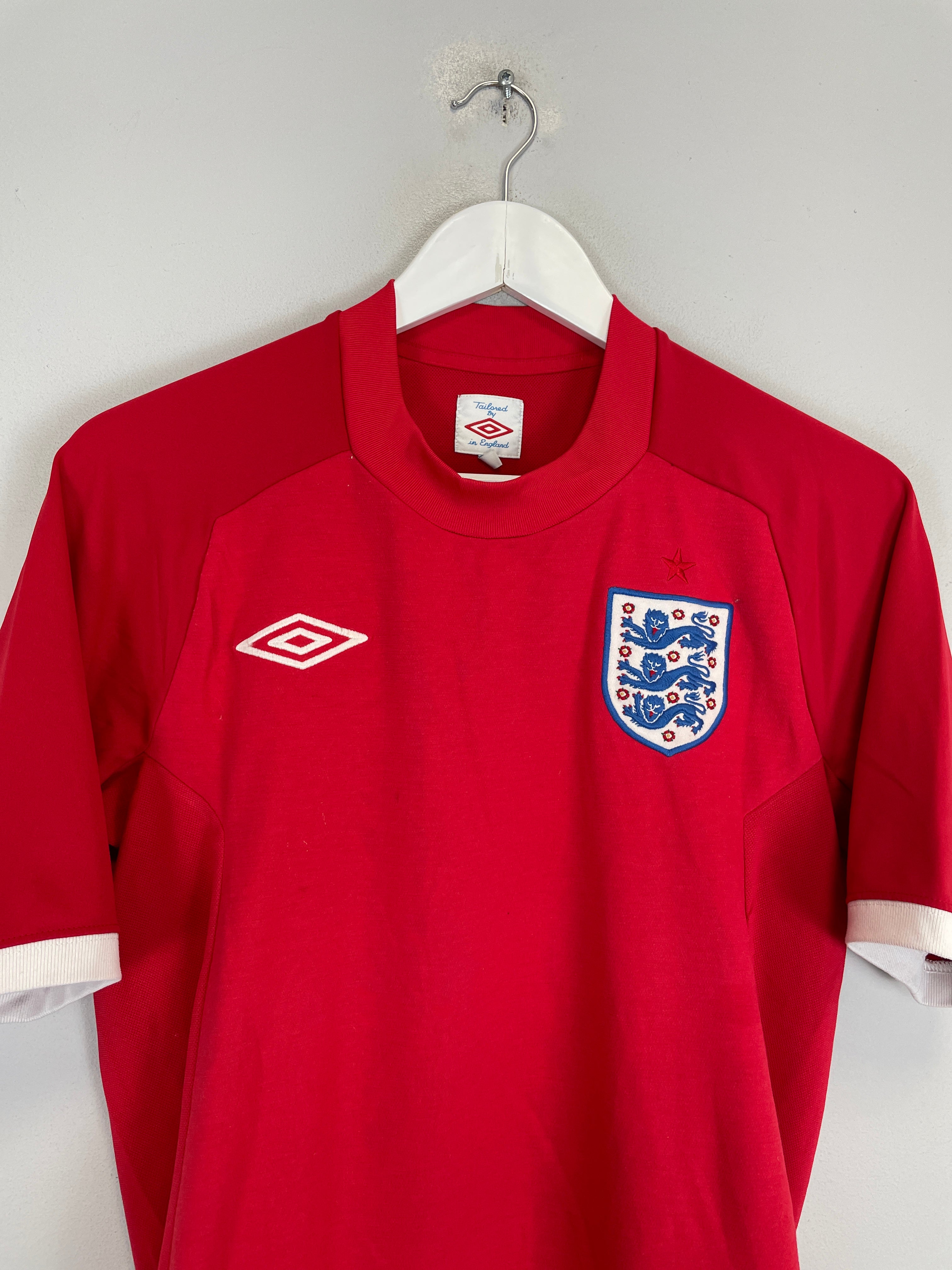 Shop 2010/12 ENGLAND ROONEY #10 AWAY SHIRT (S) UMBRO, classic football shirts, vintage football shirts & retro soccer jerseys at Cult Kits