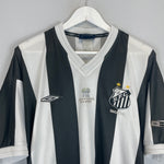 Shop 2001 SANTOS #5 AWAY SHIRT (XL) UMBRO, classic football shirts, vintage football shirts & retro soccer jerseys at Cult Kits