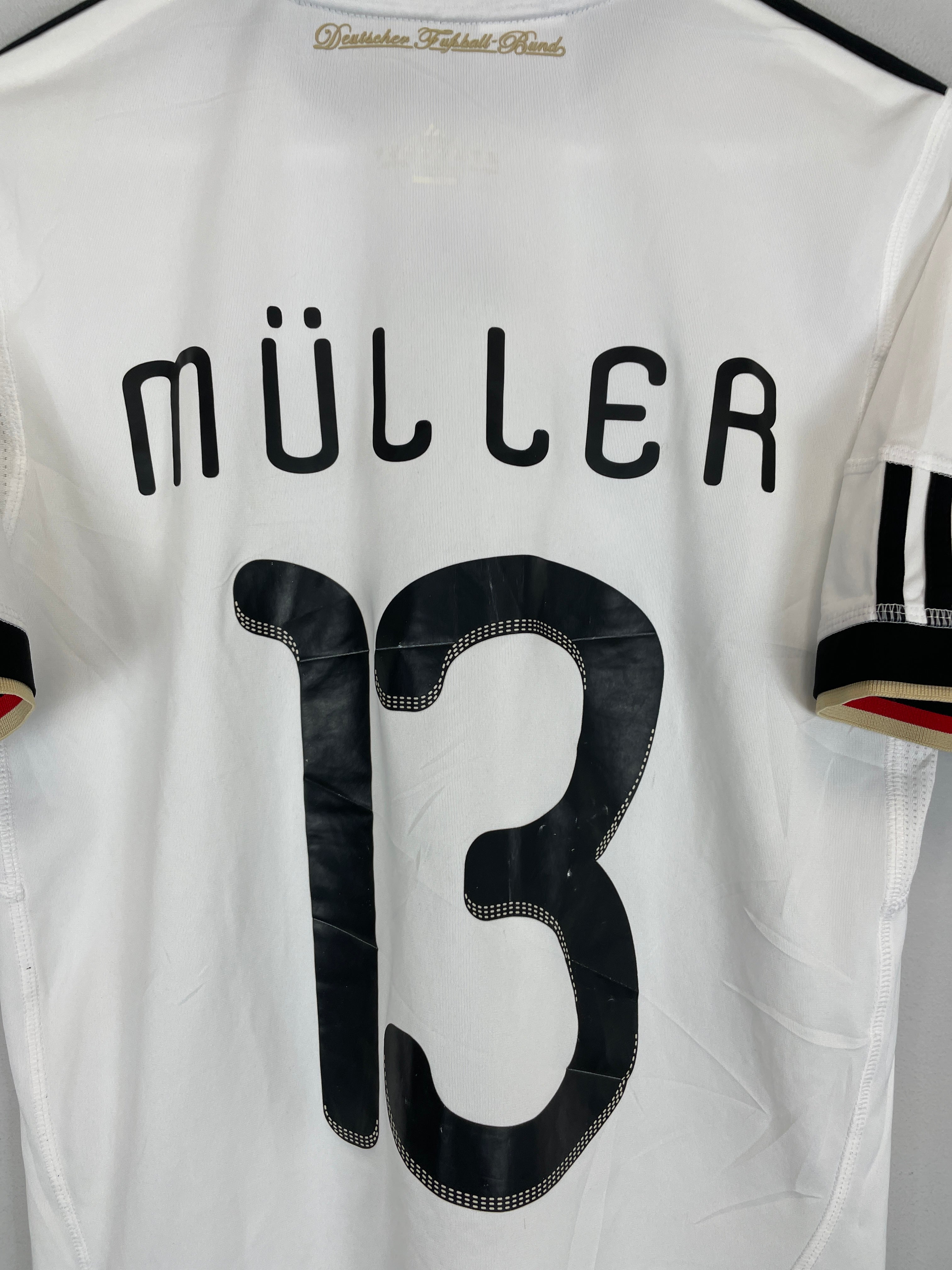 Shop 2010/11 GERMANY MULLER #13 HOME SHIRT (XL.KIDS) ADIDAS, classic football shirts, vintage football shirts & retro soccer jerseys at Cult Kits