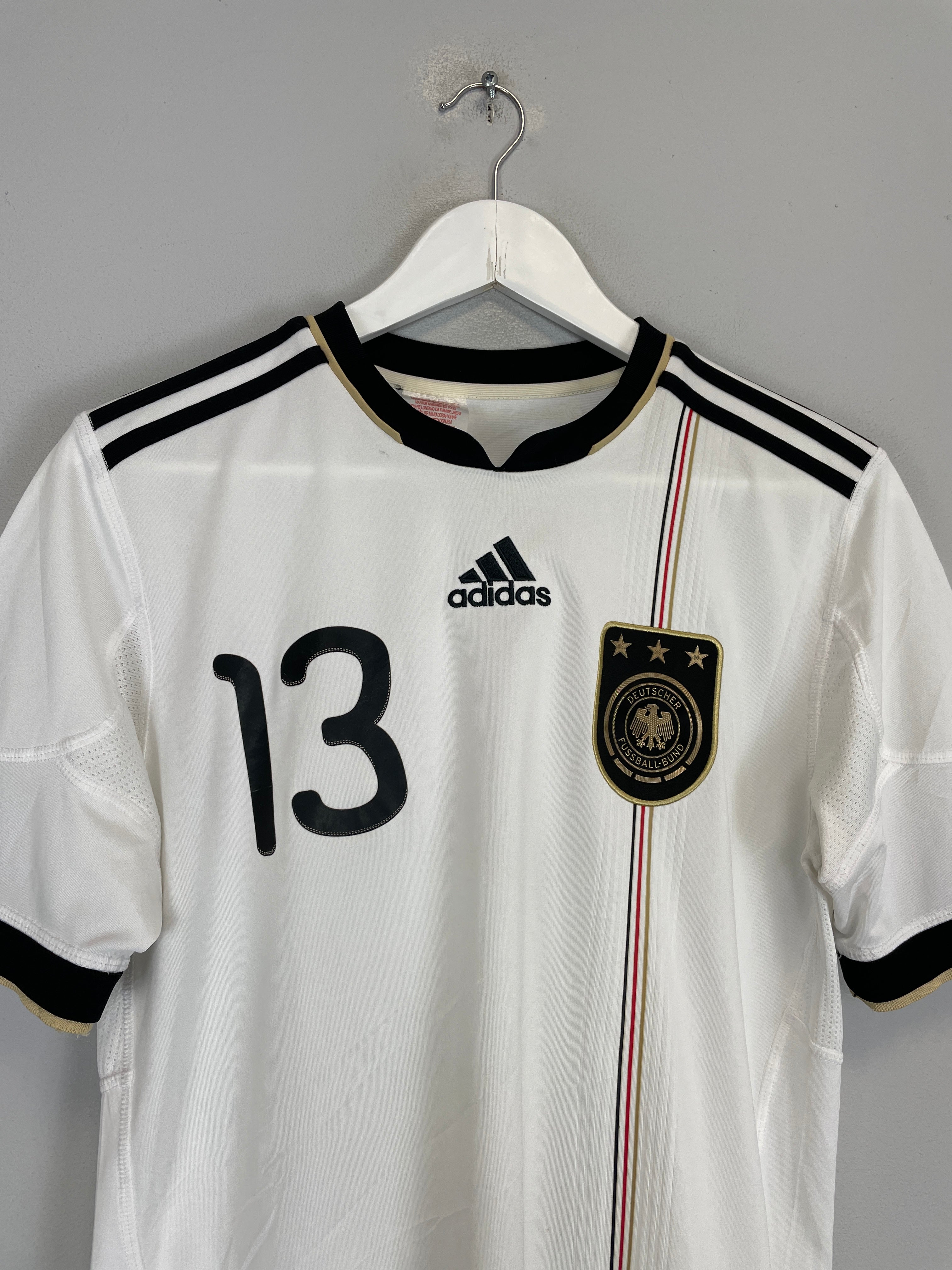 Shop 2010/11 GERMANY MULLER #13 HOME SHIRT (XL.KIDS) ADIDAS, classic football shirts, vintage football shirts & retro soccer jerseys at Cult Kits