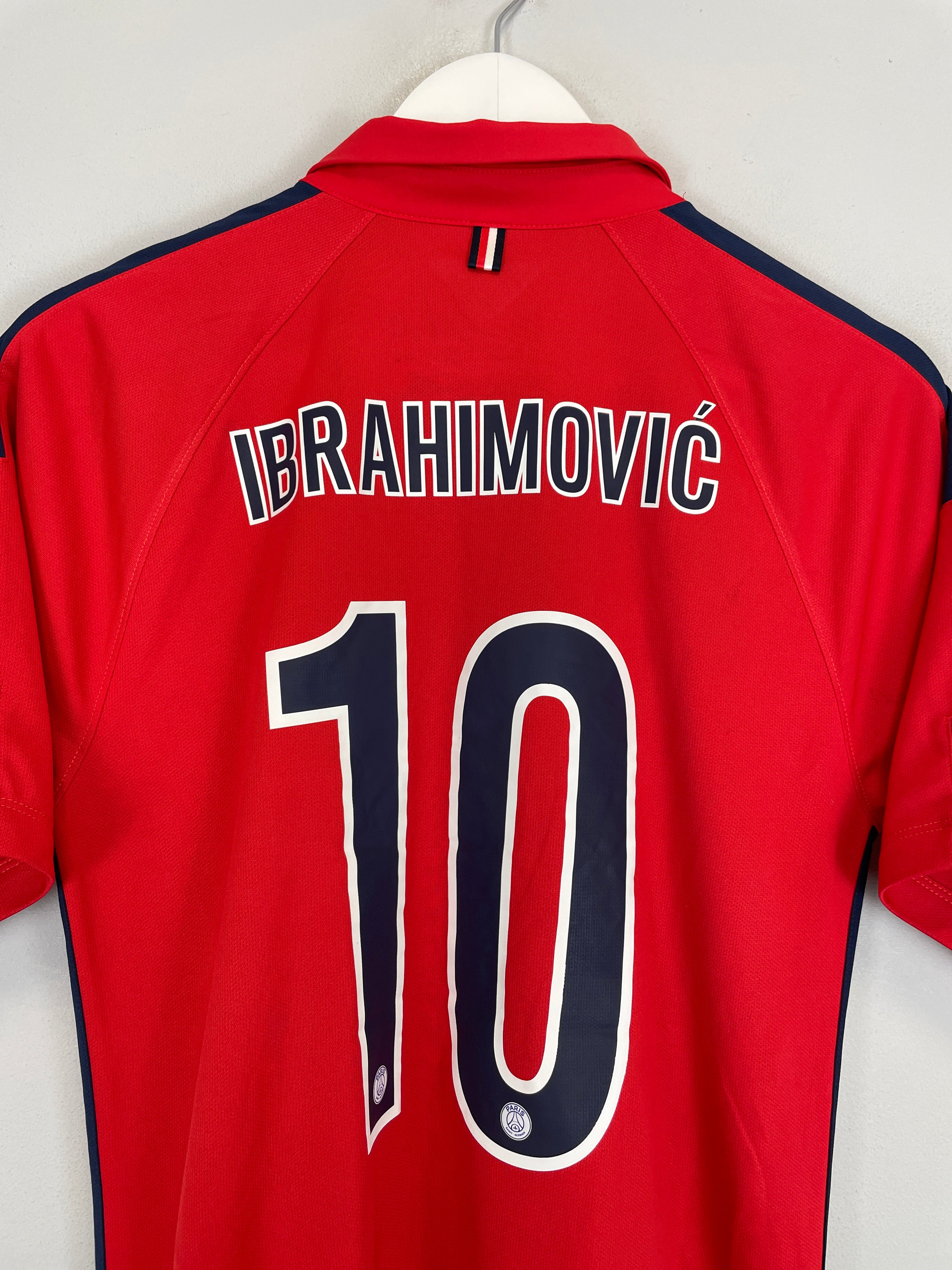 Shop 2014/15 PSG IBRAHIMOVIC #10 THIRD SHIRT (S) NIKE, classic football shirts, vintage football shirts & retro soccer jerseys at Cult Kits