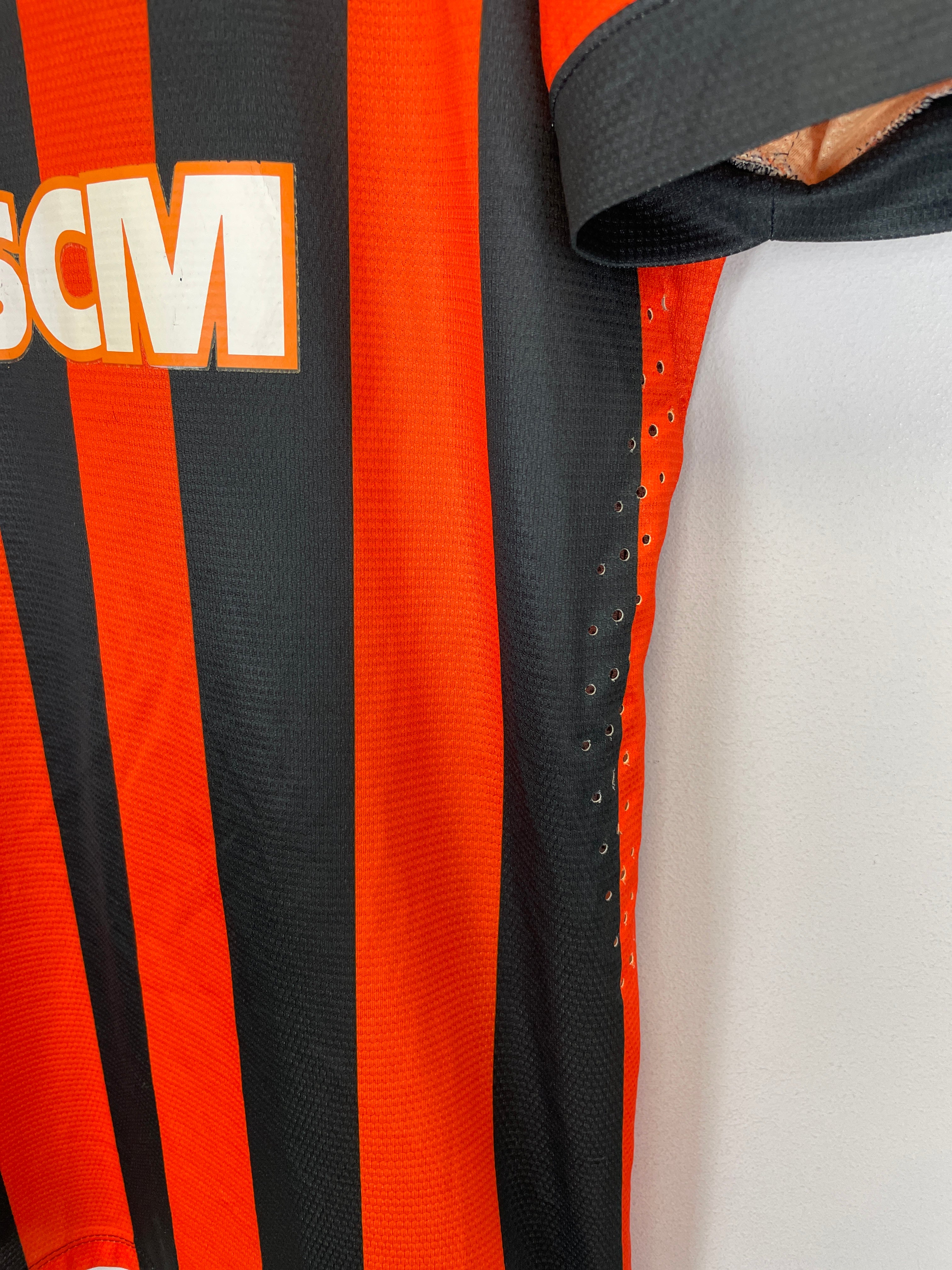 Shop 2010/11 SHAKHTAR DONETSK *PLAYER ISSUE* HOME SHIRT (XL) NIKE, classic football shirts, vintage football shirts & retro soccer jerseys at Cult Kits