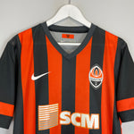 Shop 2010/11 SHAKHTAR DONETSK *PLAYER ISSUE* HOME SHIRT (XL) NIKE, classic football shirts, vintage football shirts & retro soccer jerseys at Cult Kits
