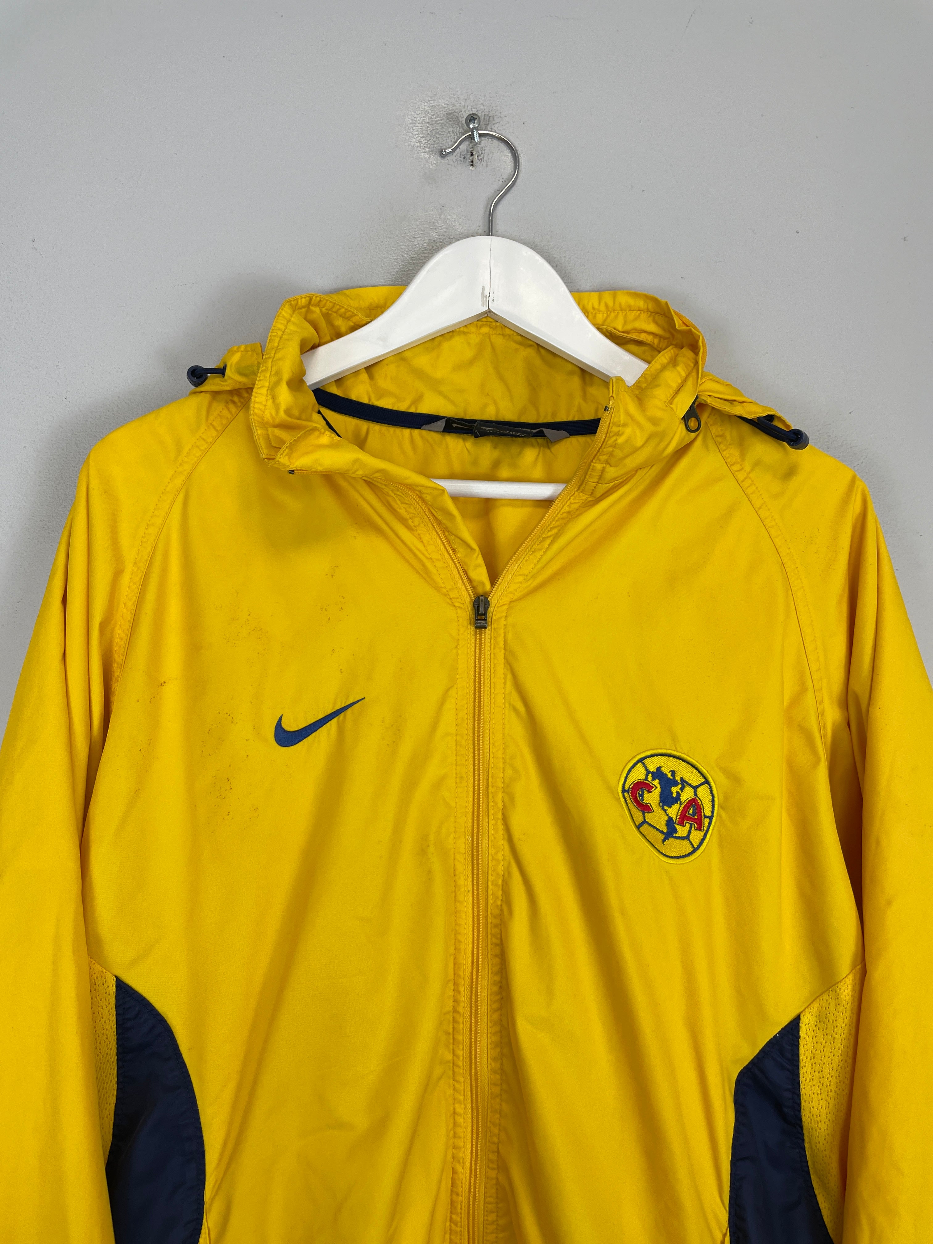 Shop 2001/02 CLUB AMERICA JACKET (M) NIKE, classic football shirts, vintage football shirts & retro soccer jerseys at Cult Kits