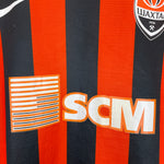 Shop 2010/11 SHAKHTAR DONETSK *PLAYER ISSUE* HOME SHIRT (XL) NIKE, classic football shirts, vintage football shirts & retro soccer jerseys at Cult Kits